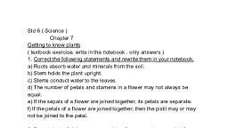 Std 6- Science ( ch-7 notes ).pdf - BASIC SCIENCE - Notes - Teachmint