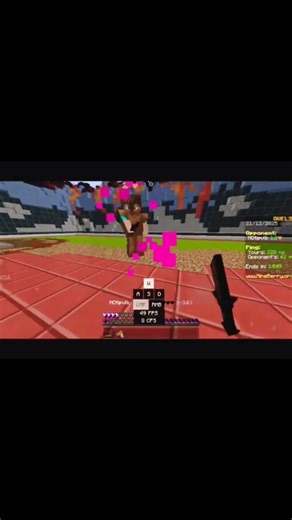 minecraft leather pvp #minecraft #shorts