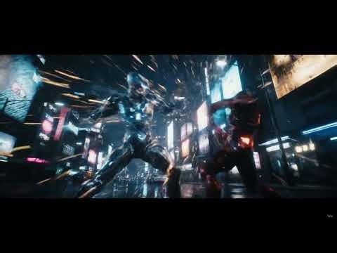 🔥 Epic 4K Fighting Animation | Futuristic Warriors Clash in Cyberpunk City | AI Action Short Film