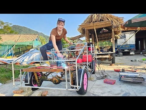 Genius girl repairs and invents perfect cars from scrap.