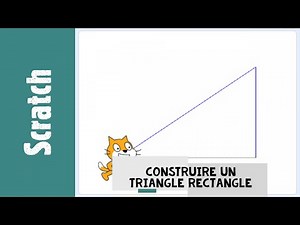 Comment construire un triangle rectangle | Scratch - 6ème