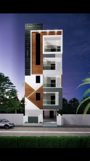 Top Trending 3 Floor House Elevations | Modern G+2 Designs India