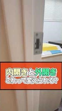 Can the door be changed to open inwards or outwards?