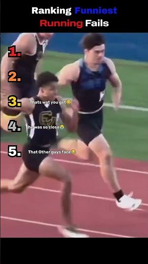Top 5 Running Fails That Get Worse 😂 #shorts