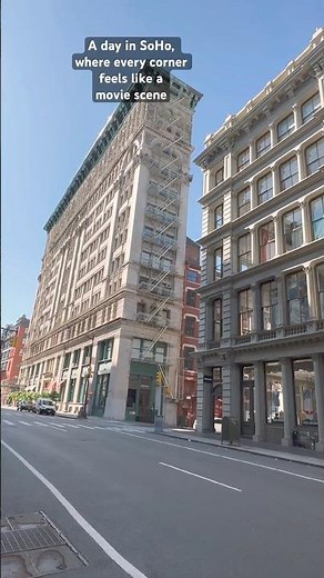 SoHo, New York | The Heart of Downtown Manhattan #youtubeshorts