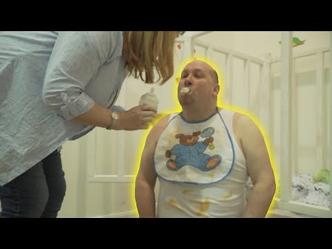 Uk Construction Worker Loves To Dress Up As A Baby