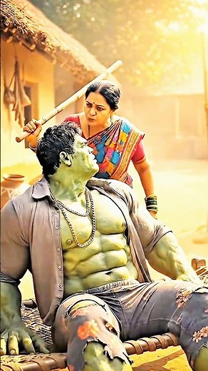 Hulk Ki Sabse Badi Ladai .! 😱 Hulk Apni Maa ko bacha payega ? Hulk vs Kaliya Nag🐍#ai​ #shorts​ #hulk