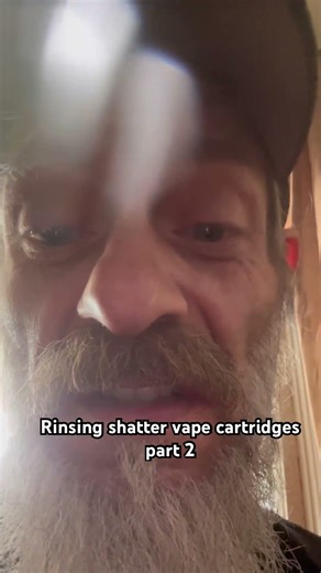 Rinsing shatter vape cartridges part 2