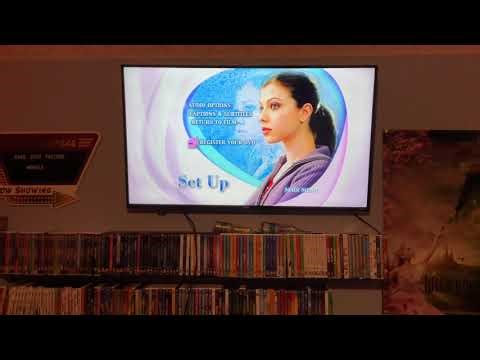 Menu walkthrough of Ice Princess 2005 dvd