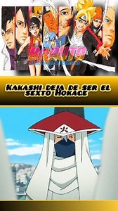 Kakashi deja de ser el sexto Hokage #memes #otaku #motivation #anime #videoviral | Operacion Shinobbi