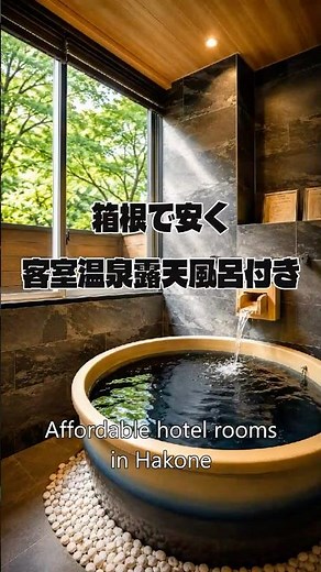 箱根で安く「客室温泉露天風呂付き」に泊まりたい！リブマックスリゾート箱根芦ノ湖 #onsen #箱根温泉 #japantravel #hakone