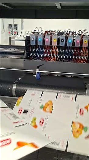 Sunthinks single pass digital printer for carton box printing