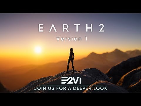 Earth 2 Version 1 3D Earth Tech Demo (watch in 4K)