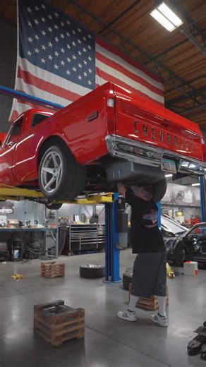 New set of 4” wider AMD rear tubs for this ‘72 C10 🔥 #switchsuspension #chevytrucks #c10 | Switch Suspension