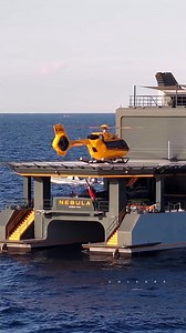 210K views · 4.8K reactions | Oh, you Uber to the party? Cute. Helicopter taking off from the 68.2-meter support yacht NEBULA, heading to pick up guests from her mothership MOONRISE before touching down in Saint-Tropez. She ranks among the world's largest yacht support vessels. Video by Colek89 | SuperYacht Times | Facebook