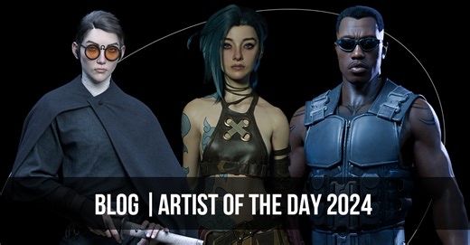 A Look Back at Artist of the Day 2024: A Showcase of Stunning 2D and 3D Creations