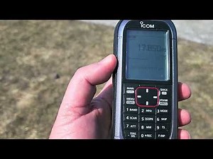 Icom IC R30 wideband receiver Radio France International 17850 kHz Shortwave personal observations
