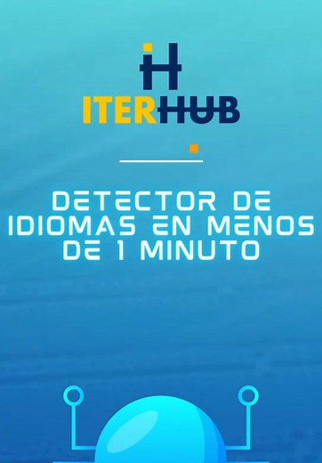 Crea un detector de idiomas con Python en segundos!