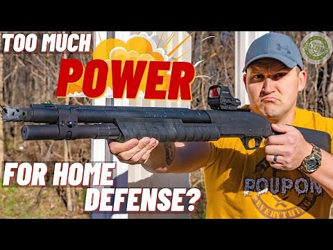 A Shotgun Too Powerful For Home Defense ???