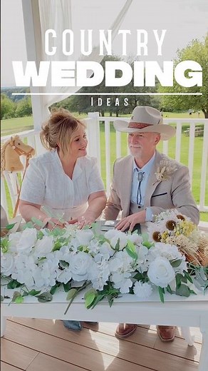 Country Wedding Ideas🤠💍