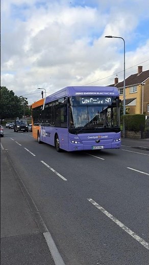Cardiff Bus 426 on the 50 to City Centre #cardiffbus #buses