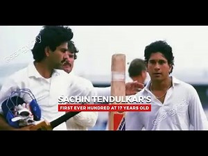 SACHIN'S FIRST EVER HUNDRED AT 17 YEARS OLD | @sangyinfy | #indiancricket | #sachintendulkarfans