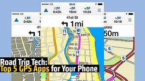 Road Trip Tech: Top 5 GPS Apps for Your Phone
