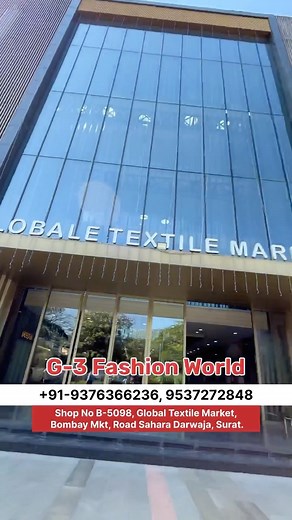 8.7K views · 19 reactions | Kurti Manufacturer Surat Address-Shop No B-5098, Global Textile Market, Bombay Mkt, Road Sahara Darwaja, Surat. Contact +91-9376366236, 9537272848 . #kurti #kurtimanufacturer #kurtilover #kurtis #kurtidress #kurtifactory #kurtisurat #g3fashion #surat #kurtiwholesaler #threepiece #threepieceset #kurtipants #kurtipantset #surat | Markets upgrade | Facebook