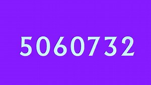 Colorful Numbers 1 to 10000000