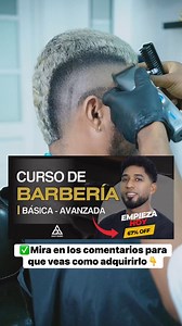 Curso de barbería básica avanzada ya deja de sufrir | CB-32