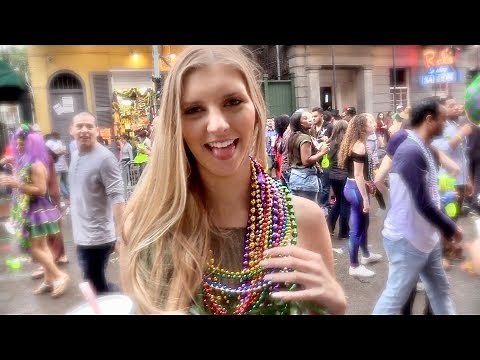 Mardi Gras 2018 Adventure on Bourbon St.
