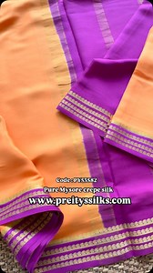 1.6K views · 35 reactions | Preity’s silks #364 ,5th main Hampinagar...