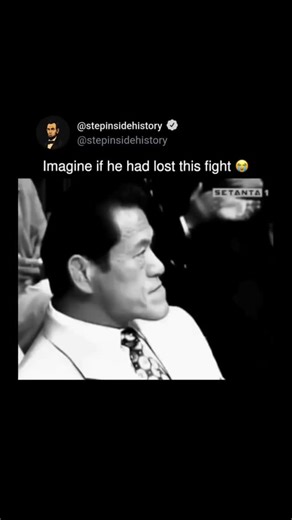 Z Raj on Instagram: "@bitzcasino After one of his early 2003 fights in Japan Lyoto Machida was approached by wrestling legend Antonio Inoki and slapped three times across the face. The gesture came from Inoki’s old-school tradition - This gesture is a traditional Japanese sign of respect and a way to pass on fighting spirit and good fortune for a successful career. Fans and fighters treated an Inoki slap as a symbolic blessing or test of spirit rather than an insult. Machida later went on to bec