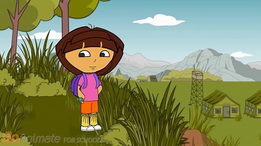 Dora breathes oxygen/grounding time 👃 #goanimate #goanimateph #goanimatedora #goanimateshorts #dora #doratheexplorer #parody