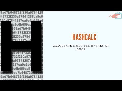 HashCalc: Calculate Hashes and Checksum at once!