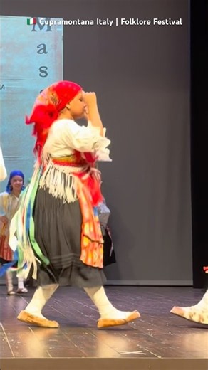 Tarantella Folk Dance 💃🏽 Festival Folklore Cupramontana 🇮🇹 Italy