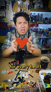 what's your LEGO heart? #buildtogive #Lego #legos #afol #toys #legomoc #legobuild #legofan #legolife #legoinsta #legoinstagram | Sam Builds