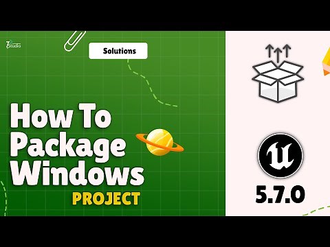 UE 5.7.0 How to package game for released shipping publish on Itch.io - Steam - Epic Game Build exe