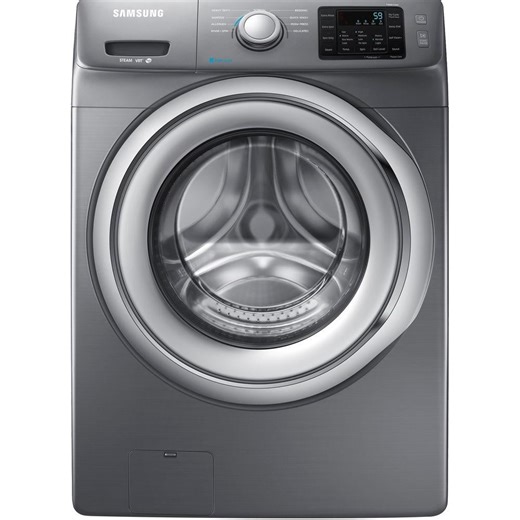 Check The Home Depot's Q&A Before Buying: Samsung 4.2 cu. ft. Front Load Washer with Steam in Platinum, ENERGY STAR