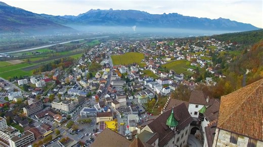 Flying Over Liechtenstein: Castles, Peaks & Valleys