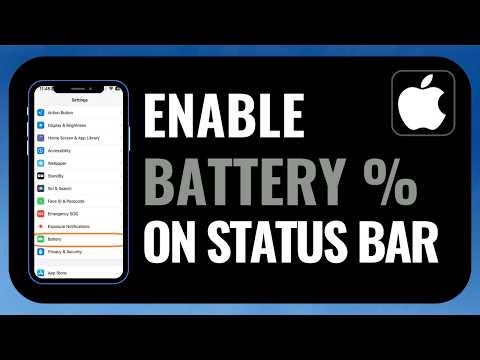 Show Battery Percentage on iPhone Status Bar: Always See Exact Battery