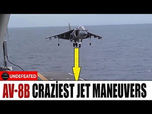 The Craziest Maneuvers in the Jet World AV-8B Harrier