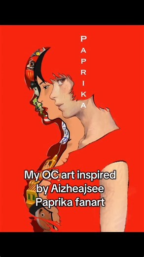 Kato (DTIYS open) on Instagram: "OG artwork by Aizheajsee their message on Twitter before anyone writes about them hating on this trend: "Uh… a lot of people have misunderstood what I meant. I just don’t want my artwork to be used as a template. I’ve never tried to stop anyone from taking inspiration from it—my own inspiration came from Paprika too. But most people just directly overlay their work on top of mine…" #oc #originalcharacter #paprikatrend #émiliencorbin"