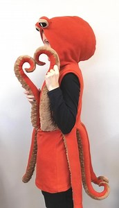 READY TO SHIP! Octopus Costume for Adults - Adult Squid Costume - Ocean Animal Costume - Handmade Costume - Halloween Costume - Etsy