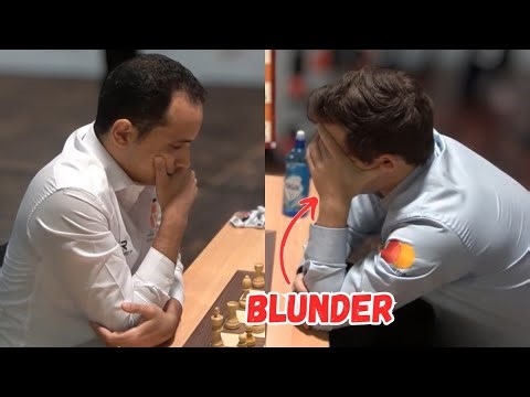 EPIC Battle!! Magnus Carlsen facing Africa no. 1 Bassem Amin