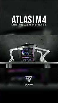 The World's First Panoramic Case with Angle-Adjustable Bottom Fans!