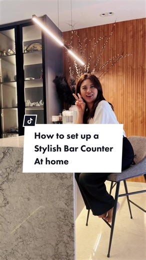 Stylish Bar Counter Setup for Your Home