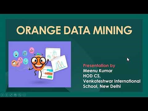 Orange Data Mining Tool For Class XII AI