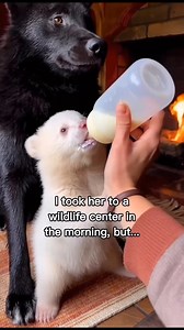 180K views · 4.7K reactions | My dog brought an albino bear home❤️ #wholesome #animals | Cozy.zoo | Facebook
