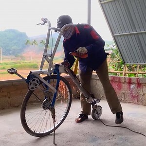 Built My Own Big Wheel Bicycle – You’ve Never Seen One Like This! #diy #experiment | Delta Gaming